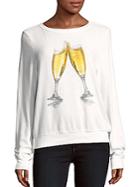 Wildfox Toast Graphic Sweater