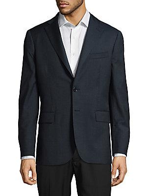 Yves Saint Laurent Houndstooth Woolen Jacket