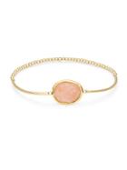 Eva Hanusova Gem Rush Pink Opal 14k Gold Fill Bracelet