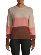 Joie Colorblock Wool-blend Sweater