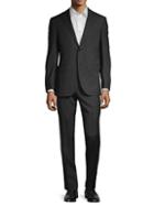 Corneliani Academy Standard-fit Herringbone Suit