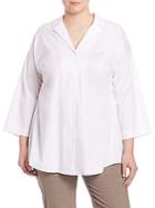 Lafayette 148 New York, Plus Size Analeigh Blouse