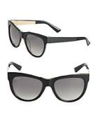 Gucci 55mm Cat Eye Sunglasses