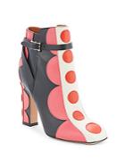 Valentino Colorblock Leather Boots