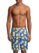 Trunks Surf + Swim Lemon-print Boardshorts