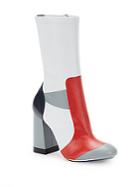 Jil Sander Leather Block-heel Ankle Boots