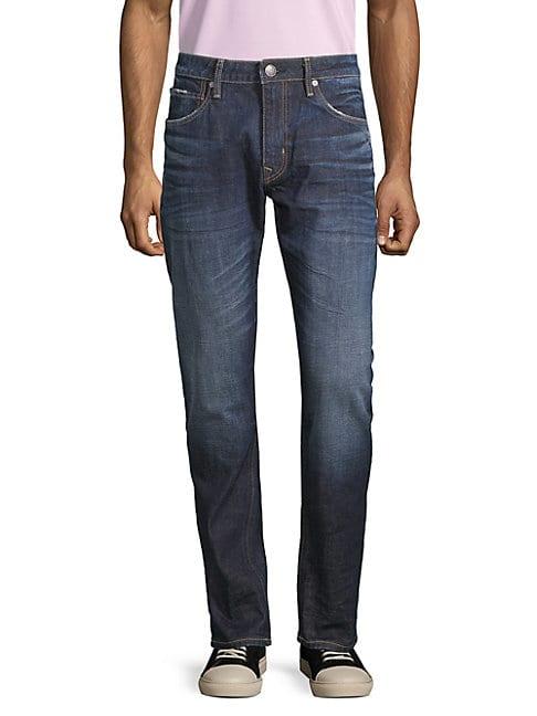 Vigoss Distressed Tapered-fit Jeans