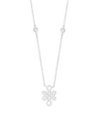 Freida Rothman Open Knot Sterling Silver Pendant Necklace