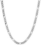 Anthony Jacobs Stainless Steel Figaro Chain