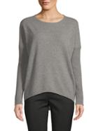 Cashmere Saks Fifth Avenue Drop-shoulder Cashmere Sweater