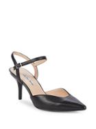 Charles David Arden Leather Point-toe Pumps