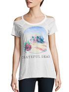 Chaser Grateful Dead Cold Shoulder T-shirt