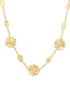 Marco Bicego Petali 18k Yellow Gold Flower Collar Necklace