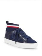Tommy Hilfiger Stripe Knit High-cut Sneakers