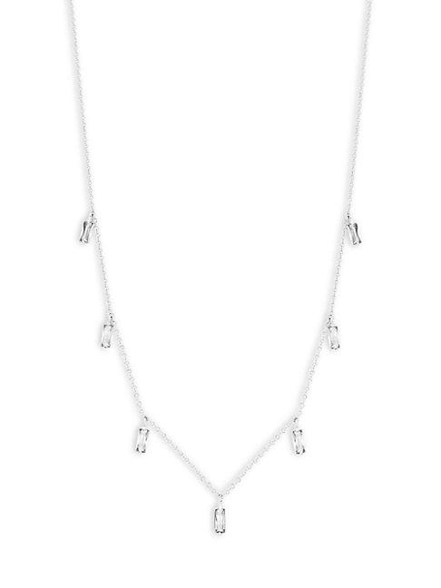 Gorjana Silverplated & Crystal Necklace