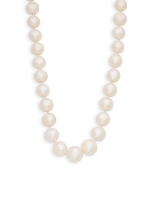 Masako 14k Gold & 13-15mm White Round Freshwater Pearl Necklace