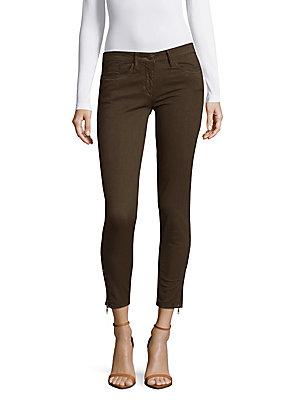 Sandro Zippered Skinny-fit Jeans