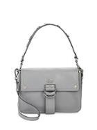 Moschino Magnetic Leather Shoulder Bag