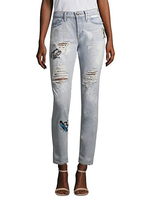 Hudson Jeans Riley Distressed Jeans