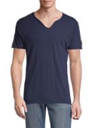 Zadig & Voltaire Monas Splitneck Cotton T-shirt