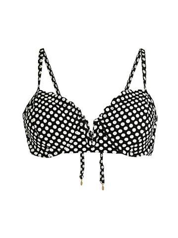 Jessica Simpson Polka Dot V-wire Bikini Top