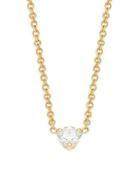 Nephora 18k Yellow Gold & Diamond Pendant Necklace