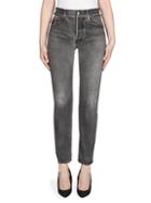 Balenciaga High-waist Faded Skinny Jeans