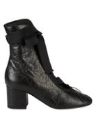 Valentino Garavani Heeled Leather Ballet Boots