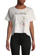 French Connection Le Weenie Cotton T-shirt
