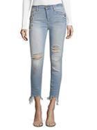 Driftwood Jackie Skinny Pearl Embellished Jeans