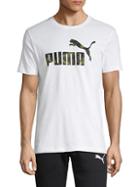Puma Tech Camo Logo Tee