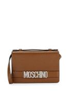Moschino Pebbled Leather Boxed Shoulder Bag