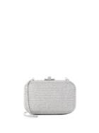 Judith Leiber Couture Pearl-studded Box Clutch