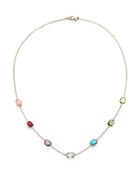 Ippolita Rock Candy Summer Rainbow Semi-precious Multi-stone & 18k Yellow Gold Mini Gelato Station Necklace