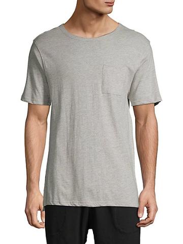 Unsimply Stitched Short-sleeve Cotton Pocket Tee