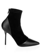 Pierre Hardy Dolly Suede & Leather Sock Booties