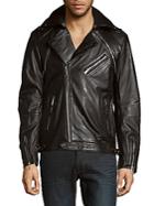 Karl Lagerfeld Full-zip Moto Jacket