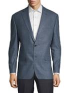 Lauren Ralph Lauren Classic Fit Check Slim Suit Jacket