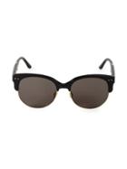 Bottega Veneta 57mm Novelty Square Sunglasses