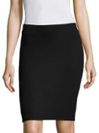 Atm Anthony Thomas Melillo Solid Fitted Skirt