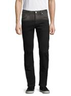 Helmut Lang Two-tone Slim-fit Jeans