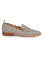 Dolce Vita Kennie Perforated Suede Point-toe Loafers
