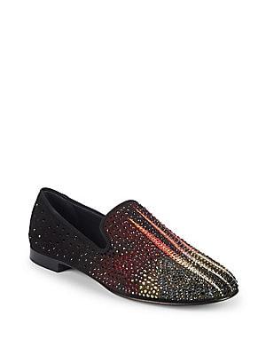 Giuseppe Zanotti Starburst Studded Loafers