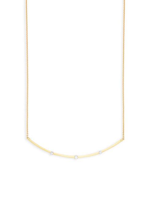 Marco Bicego Luce 18k Yellow Gold Diamond Necklace