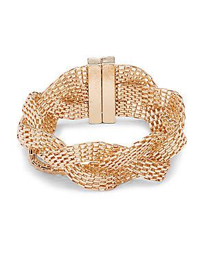 Saks Fifth Avenue Braided Mesh Bracelet