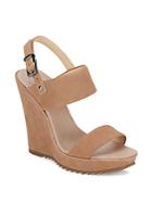 Vince Camuto Garadin Leather Wedge Sandals