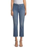 7 For All Mankind Edie Frayed Cropped Jeans