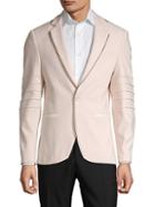 Rnt23 Zip Piping Cotton-blend Sportcoat