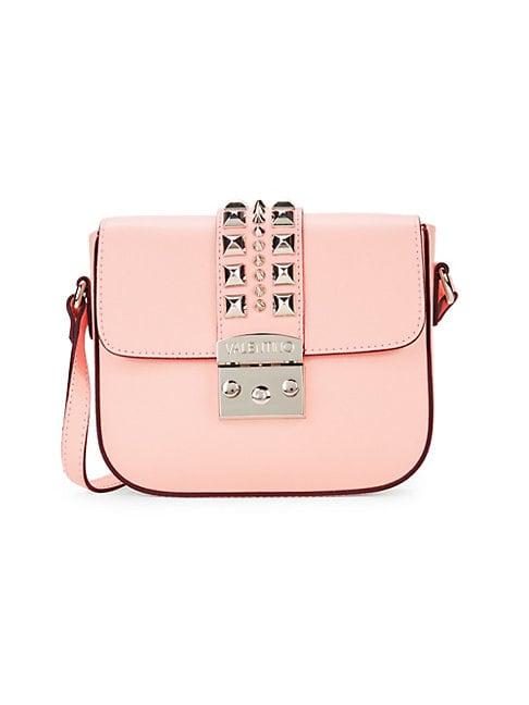 Valentino By Mario Valentino Melodie Pal Studded Leather Crossbody