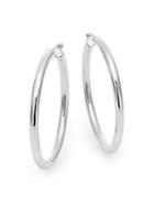 Saks Fifth Avenue Sterling Silver Hoop Earrings/1.5